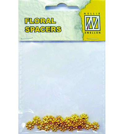 FLP-SP-011 - Nellies Choice - Floral Spacers -  gold  nr. 11