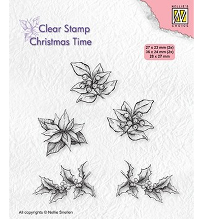 CT036 - Nellies Choice - Christmas time Poinsettia
