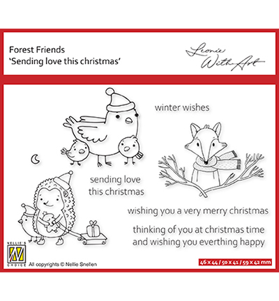 FFECS004 - Nellies Choice - Set 4: Sending love this Christmas