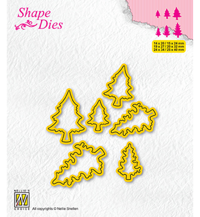 SD211 - Nellies Choice - Collection of mini dies Pinetrees-2