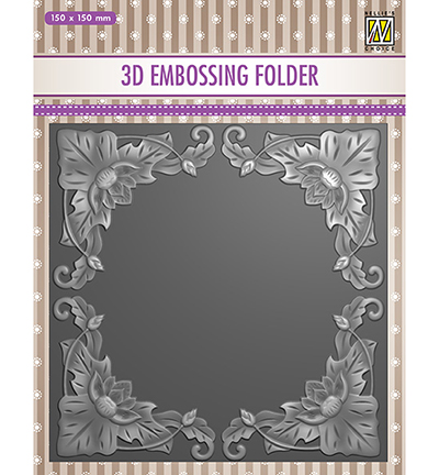 EF3D028 - Nellies Choice - Exotic flower frame