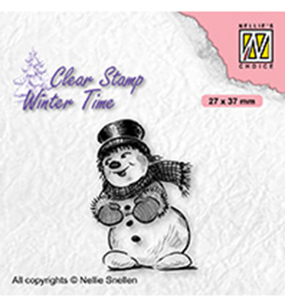 WT006 - Nellies Choice - Snowman with top hat