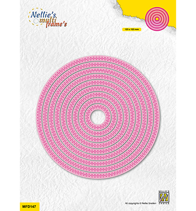 MFD147 - Nellies Choice - Double stitchlines: Round
