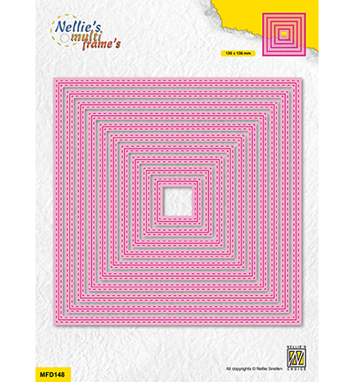 MFD148 - Nellies Choice - Double stitchlines: Square