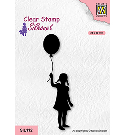 SIL112 - Nellies Choice - Girl with balloon