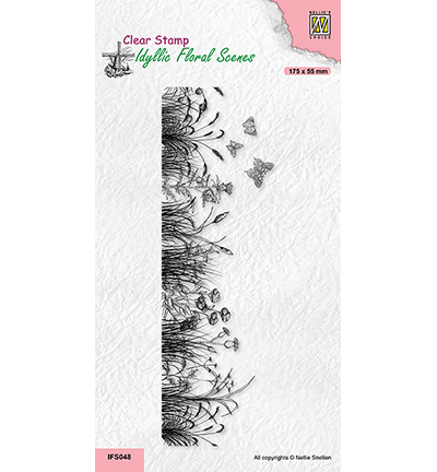 IFS048 - Nellies Choice - Slim line Meadow with Butterflies