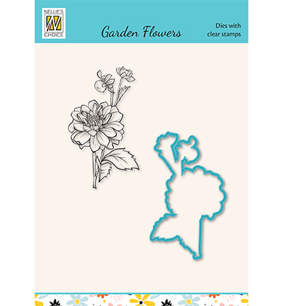 HDCS017 - Nellies Choice - Garden flowers serie Dahlia