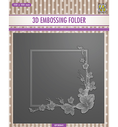 EF3D041 - Nellies Choice - Square frame Blossom