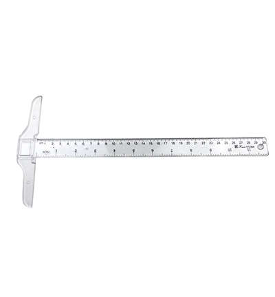 TRU001 - Nellies Choice - T-ruler plastic