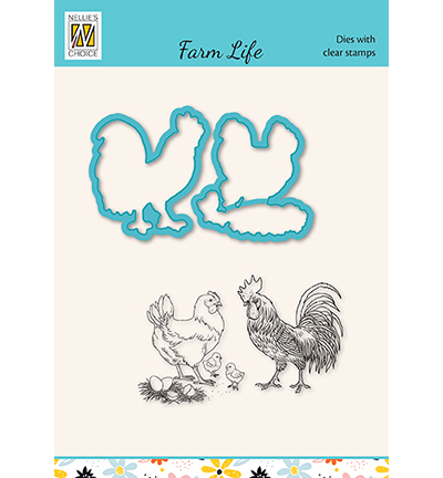 HDCS030 - Nellies Choice - Farm-life Chicken family