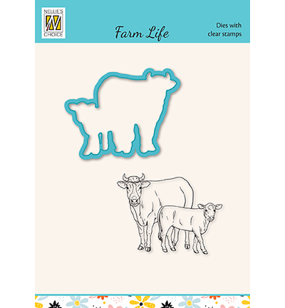 HDCS031 - Nellies Choice - Farm-life Cow and calf