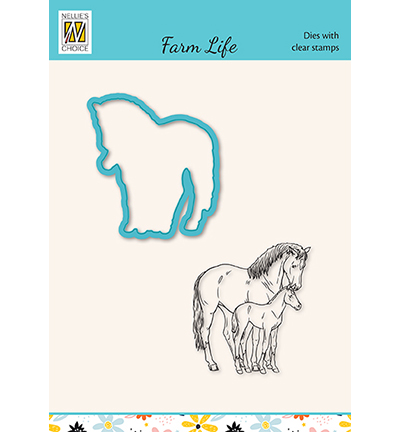 HDCS033 - Nellies Choice - Farm-life Hord and foal
