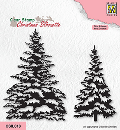 CSIL018 - Nellies Choice - Snowy pinetrees