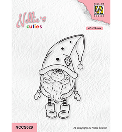 NCCS029 - Nellies Choice - Christmas gnome