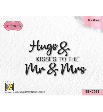 SENC025 - Nellies Choice - Hugs + Kisses