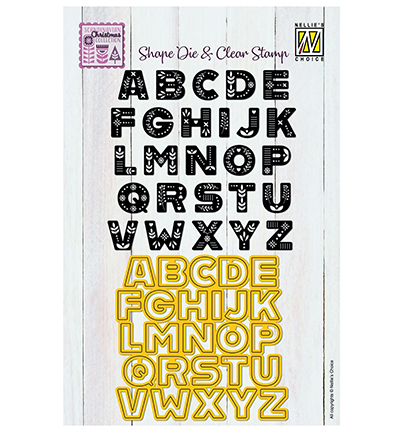 CDCS002 - Nellies Choice - Scandinavian alphabet Uppercase