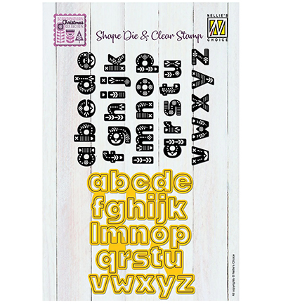 CDCS003 - Nellies Choice - Scandinavian alphabet Lowercase