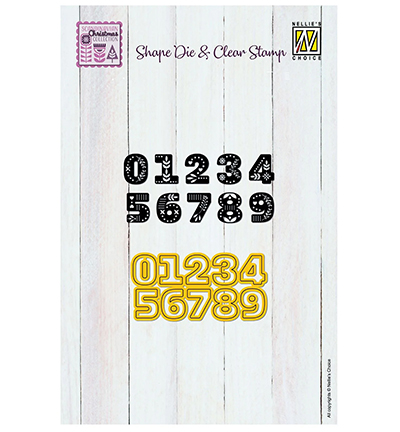 CDCS004 - Nellies Choice - Scandinavian alphabet Numbers