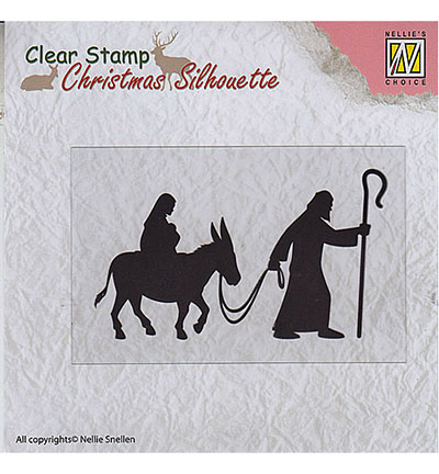 CSIL002 - Nellies Choice - Christmas Silhouette Nativity