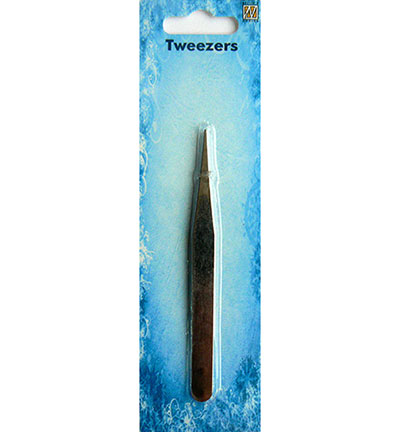 PINS001 - Nellies Choice - Tweezers straight, sharp point TS-12