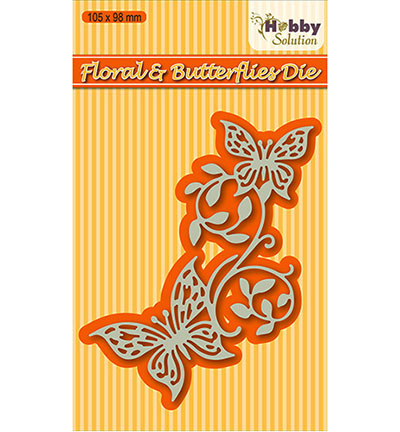 HSDJ003 - Nellies Choice - Floral & butterflies