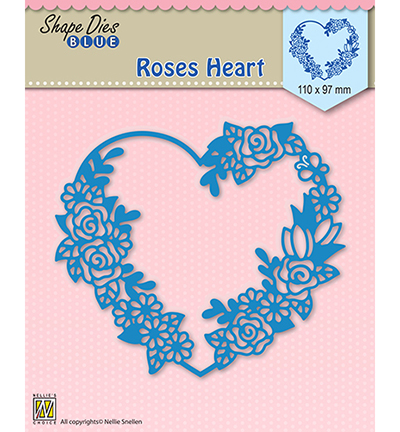 SDB006 - Nellies Choice - Roses heart