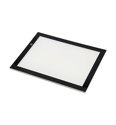 LED001 - Nellies Choice - LED, ultra thin Light table (3 different adjustable brightness levels)