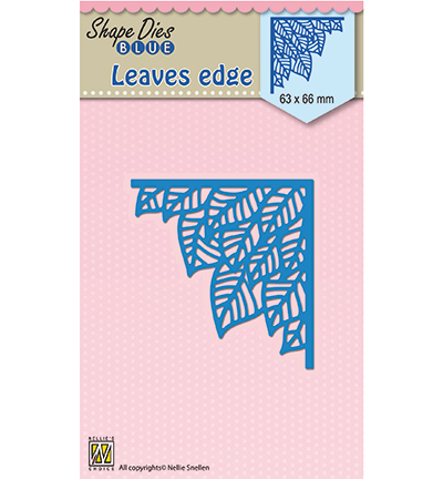 SDB041 - Nellies Choice - Shape Dies blue Leaves edge