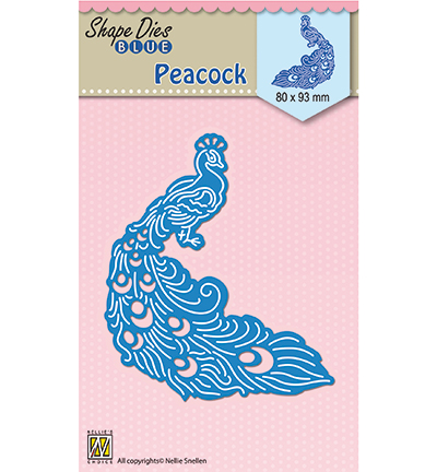 SDB042 - Nellies Choice - Shape Dies blue Peacock