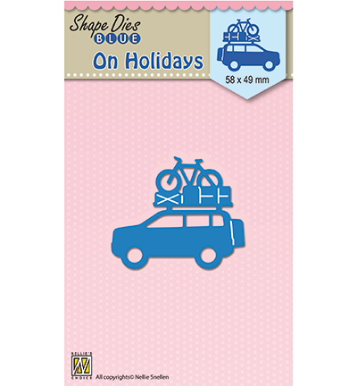 SDB046 - Nellies Choice - Shape Dies blue Holidays on holidays