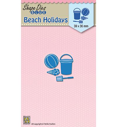 SDB051 - Nellies Choice - Shape Dies blue Holidays beach holidays