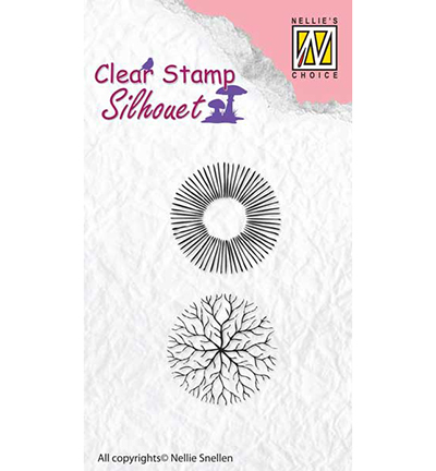 SIL035 - Nellies Choice - Silhouette clear stamps Flowers-17
