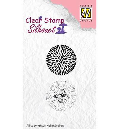 SIL036 - Nellies Choice - Silhouette clear stamps Flowers-18
