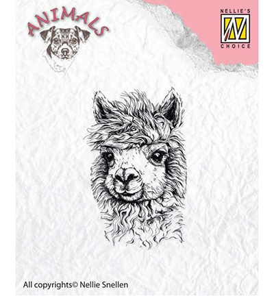 ANI014 - Nellies Choice - Clear stamps Lama
