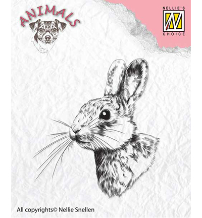 ANI015 - Nellies Choice - Clear stamps Rabbit-2