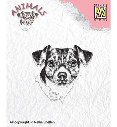 ANI016 - Nellies Choice - Clear stamps Dog