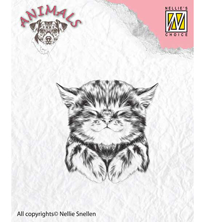 ANI017 - Nellies Choice - Clear stamps Pussycat