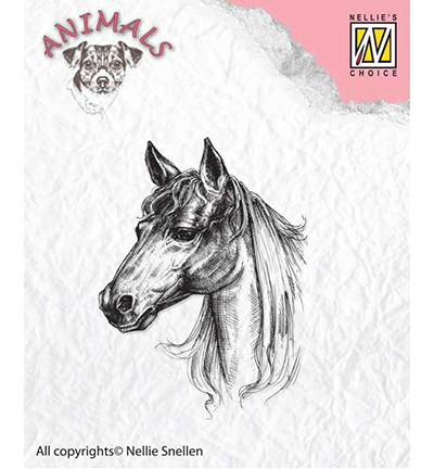 ANI018 - Nellies Choice - Clear stamps Horse