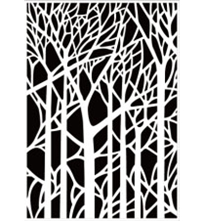 HSF022 - Nellies Choice - Embossing Folder backgrounds Trees