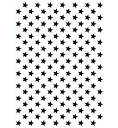 HSFC008 - Nellies Choice - Embossing Folder Christmas Backgrounds: stars