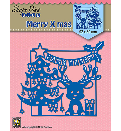 SDB065 - Nellies Choice - Merry Christmas scene