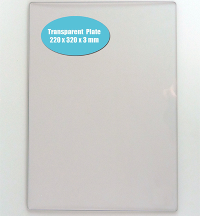 TPPB002 - Nellies Choice - Transparent spare plate for PowerBoss