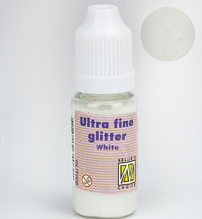 GLIT001 -  - Ultra Fine Glitter White