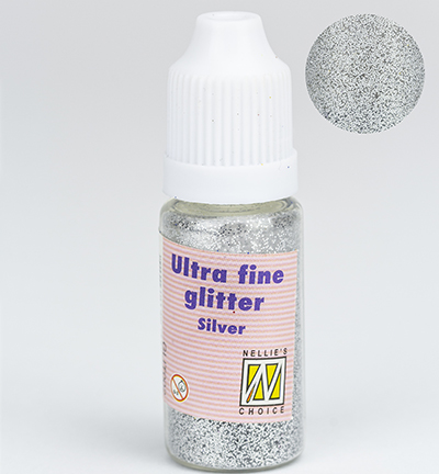 GLIT002 - Nellies Choice - Ultra Fine Glitter Silver