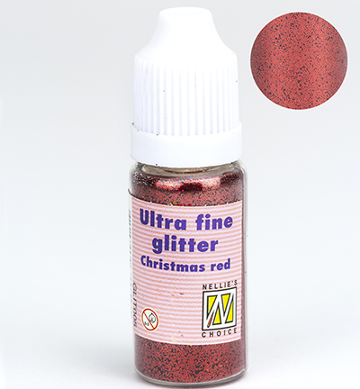 GLIT005 - Nellies Choice - Ultra Fine Glitter Red