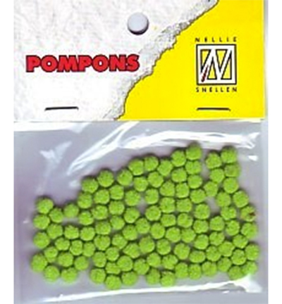POM007 - Nellies Choice - Mini pompoms Lemon