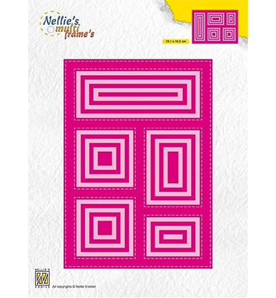 MFD127 - Nellies Choice - Block die rectangle