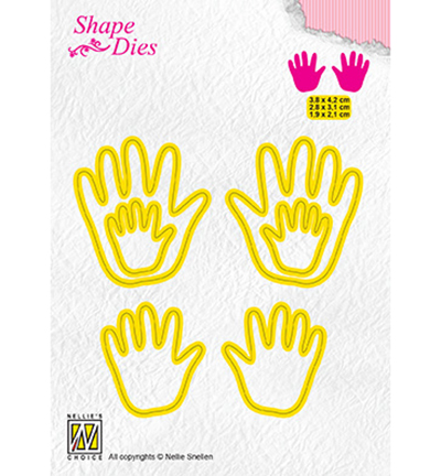 SD165 - Nellies Choice - 3x Baby hands