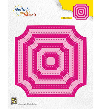 MFD130 - Nellies Choice - Stiched Cornerless squares