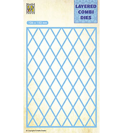 LCDL001 - Nellies Choice - Rectangle Lattice Layer-A